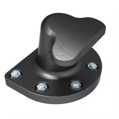 100T T Head Cast Iron HT200 Mooring Bollards Pier Bollards Polished large vessel