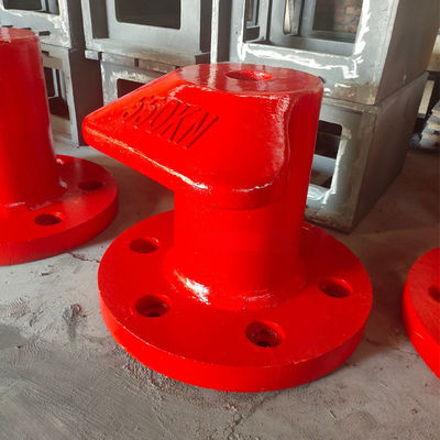 550KN T Head Cast Iron Mooring Bitts Casting Molds Galvanized For Marine Outfitting