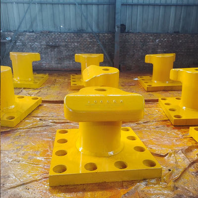 1000KN T Head Cast Steel Boat Bollard Jetty Bollards Galvanized Ship docking