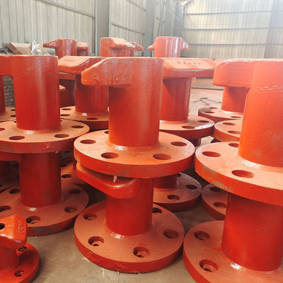1500KN T Type Cast Iron Mooring Bollard Boat Bollard Galvanized large vessel