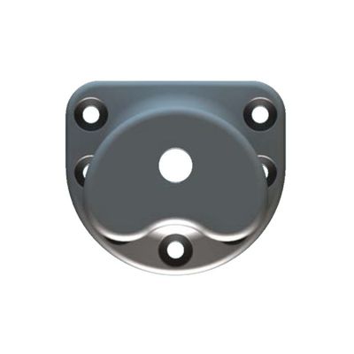 80T Kidney Type Cast Steel Dock Bollards Mooring Bitts Galvanized Ship docking