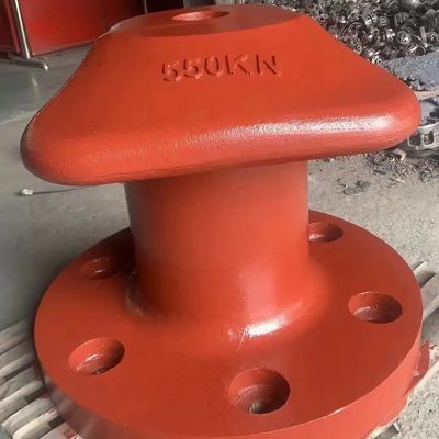 550KN Cast Steel T Head Mooring Bitts Yacht Bollard Polished Ship docking