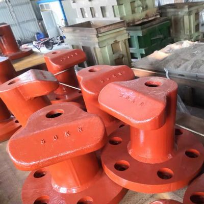 50KN T Head Cast Iron Stainless Steel Boat Bollards Port Bollard Galvanized For Boats