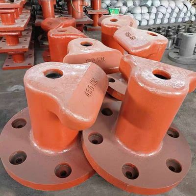 450KN T Head Cast Iron HT200 Dock Bollards Casting Molds Galvanized Marine Boat Ship Shore