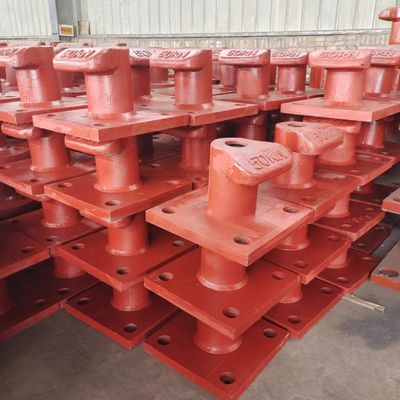 50KN Boat Deck Bollards Yacht Bollard Galvanized Mooring Protection