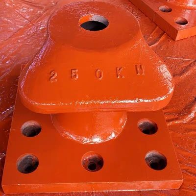 Tee Type 250KN Cast Iron HT200 Boat Mooring Bollard Galvanized Maritime Bollard