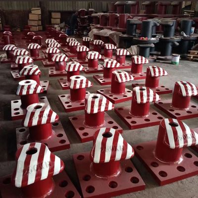 250KN T Type Cast Iron HT200 Yacht Bollard Dolphin Polished Marine Boat Ship Shore