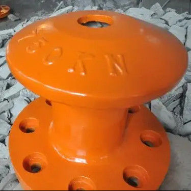 750KN Pillar Cast Iron HT200 Ship'S Bollard Port Bollard Polished Dock Mooring