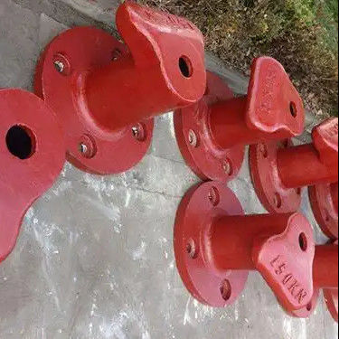 150KN Stainless Steel Mooring Bollards T Head Pier Bollards Galvanized Mooring Protection