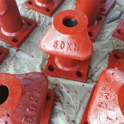 50KN T Head Cast Steel ZG230-450 Ductile Iron Boat Bollard Ship's Bollard Polished Dock mooring