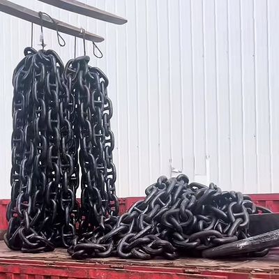 44mm High - Strength Alloy Steel Spray Paint Boat Anchor Chain Seafloor Engagement