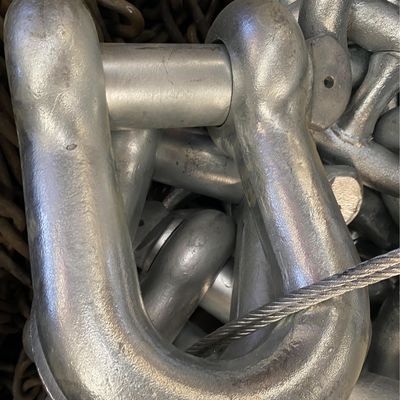 90mm Spray Paint High - Strength Alloy Steel Stud Link Anchor Chain Ship Anchor Chain