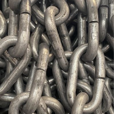 30mm Anchor Chains Grade 3 Spray Paint High Strength Alloy Steel Stud Link