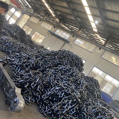 48mm High - Strength Alloy Steel Spray Paint Boat Anchor Chain Berthing Assistance