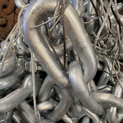 127mm High Strength Alloy Steel Stud Link Anchor Marine Galvanized Chain