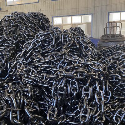 32mm High Strength Alloy Steel Spray Paint Anchor Chain Stud Yacht