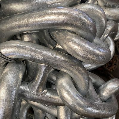 40mm U3 High - Strength Alloy Steel Spray Paint Stud Link Anchor Chain  Ship Stabilization