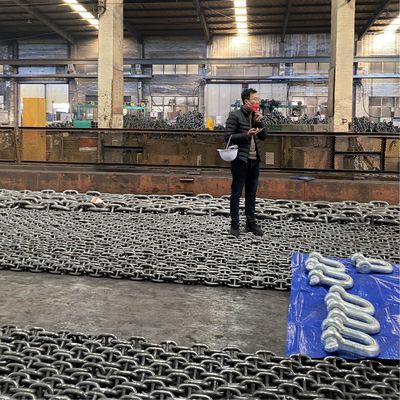 36mm U3 High - Strength Alloy Steel Spray Paint Stud Link Anchor Chain  Emergency Stopping