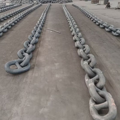 Grade 3 124mm Stud Link Galvanized Chain Anchor High Strength Alloy Steel