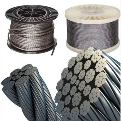 9mm Steel Core Galvanized Steel Wire Marine Wire Rope For Marine Cranes