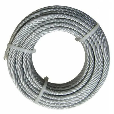 11mm Steel Core High Carbon Steel Galvanized Steel Cables Marine Wire Rope