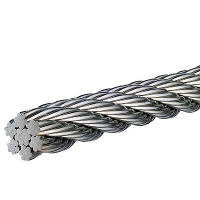8mm Galvanizing Steel Core High Carbon Double Strand Twisted Marine Mooring Wire Rope