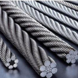 10mm 6*19 steel core Alloy Triple-strand twisted steel wire rope Marine mooring wire rope