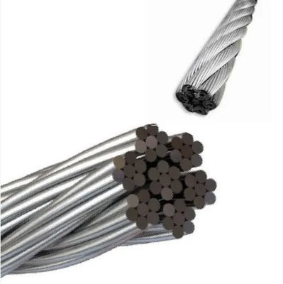 18mm 6*19 steel core Galvanizing Alloy steel wire Wire rope for marine deck cranes