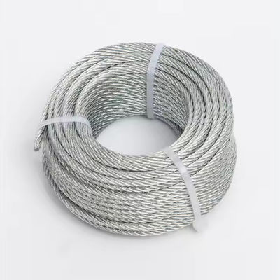 16mm steel core Galvanizing High-carbon Triple-strand twisted steel wire rope Marine wire rope