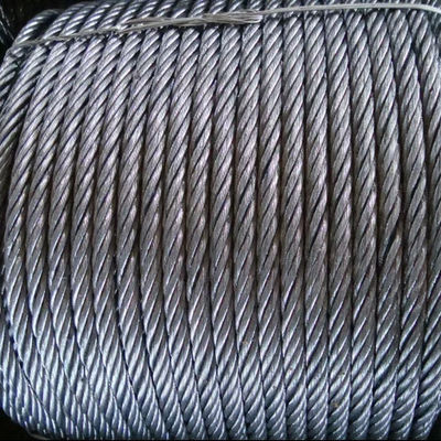 26mm Galvanizing steel core High-carbon steel wire Wire rope for  marine cranes