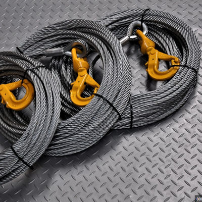 11mm Steel Core High Carbon Galvanizing Treatment Marine Mooring Wire Rope
