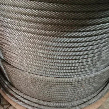 32mm Fiber Core Galvanizing High Carbon Steel Wire For Marine Cranes