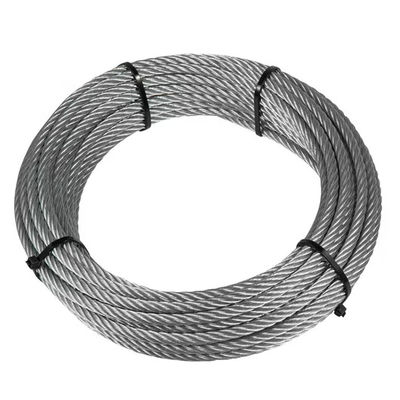 18mm Fiber Core Triple Strand Twisted Galvanized Cable Wire