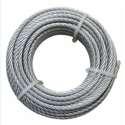 18mm 6x19 Galvanized Steel Wire Rope For Marine Deck Cranes Marine Wire Rope