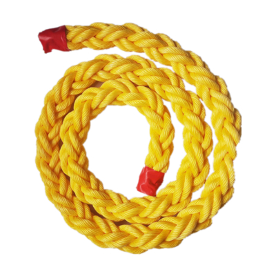 High Strength 8  Strands Braid PP Danline Floating 64mm Marine Mooring Winching Rope