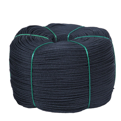 Customizable Color 6MM 8MM High Tensile 3 Strand Polypropylene Strength Packing Rope
