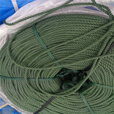 Customizable Color 6MM 8MM High Tensile 3 Strand Polypropylene Strength Packing Rope