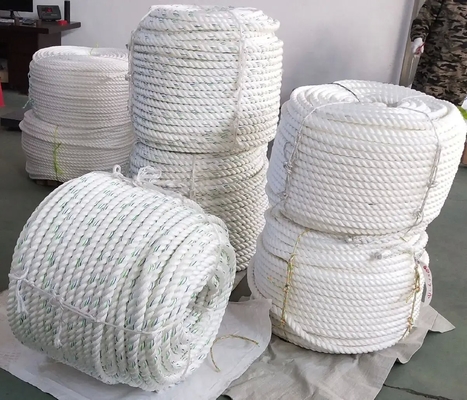 3 Strand Pp Polypropylene Rope Twisted Marine Mooring Rope Floating Fishing Rope