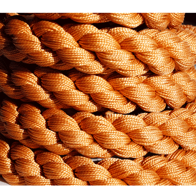 PP 3 Strands Twisted Rope Polyester Tire Line Fishing Wire Packing Rope With 220m Coil Length