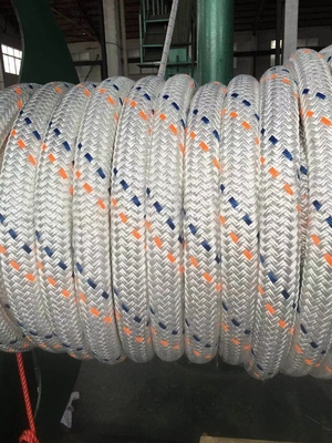 UHMWPE Rope Double Braided 12 Strand HMPE Port Towing Ship Super Mooring System Rope