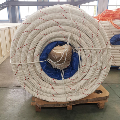 UHMWPE Rope Double Braided 12 Strand HMPE Port Towing Ship Super Mooring System Rope