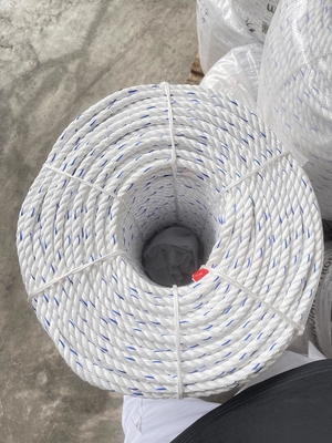 High Quality 8 Strands Polypropylene Polysteel Rope PP Twisted 65mm Cord High Strength Nylon Floating Rope