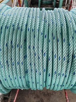 8 Strand Galvanized PP Combination Rope 40mm Fishing Use