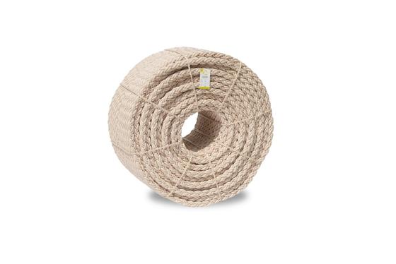 High Strength PP Danline 20mm Double Twisted 8 Strands Polypropylene Rope 8S For Fishing Mooring Marine