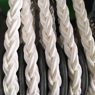 High Strength Ship Boat Marine 8 Strands Mooring Hawser Rope 20mm Used For Sea Water