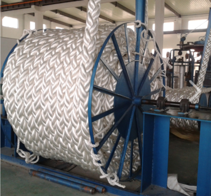 High Strength 12 Strand Polypropylene Mooring Rope 30mm Hawser Rope Braiding Machine For Ship