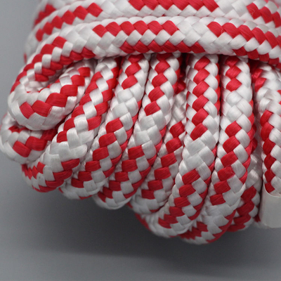 10mm 32 Strands Polypropylene Rope Polyester Colored Braided Round Cord 6mm Nylon Rope Double Braided