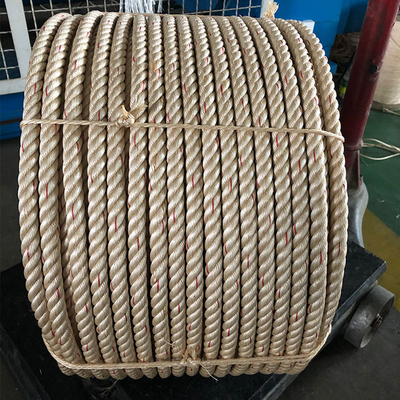 High Strength Polysteel Twisted PP Rope 28mm For Fishing Marine Boat Pot Winches Docking