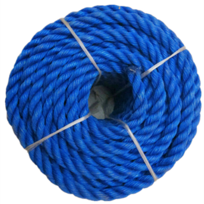 4 Strands Twisted Pp Rope 100m 200m Customized Length Polypropylene Mooring Rope
