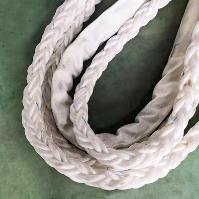 12 Strand  Braided Marine Mooring Rope Polyester Nylon PP Hawser for Packing & Transportation